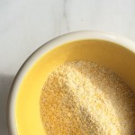 medium cornmeal, picture by Maria Speck